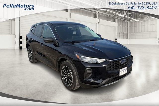 2023 Ford Escape Active in Black — front three-quarter view