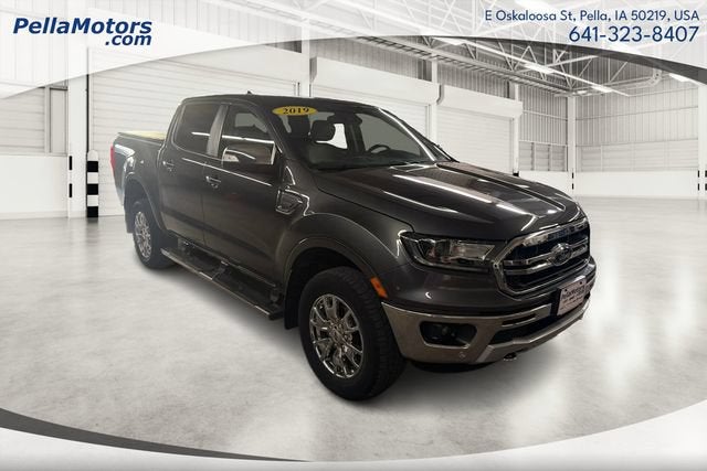 2019 Ford Ranger XL in Gray — front three-quarter view