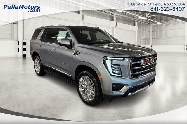 2026 GMC Yukon Elevation in Sterling Metallic — front three-quarter view