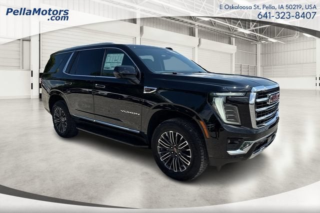 2026 GMC Yukon Elevation in Onyx Black — front three-quarter view