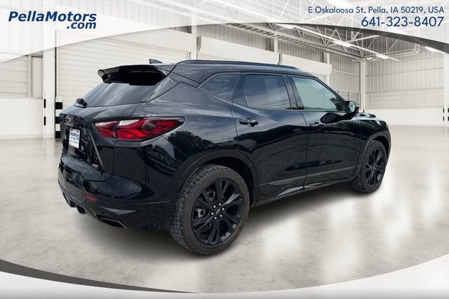 2021 Chevrolet Blazer — rear three-quarter view